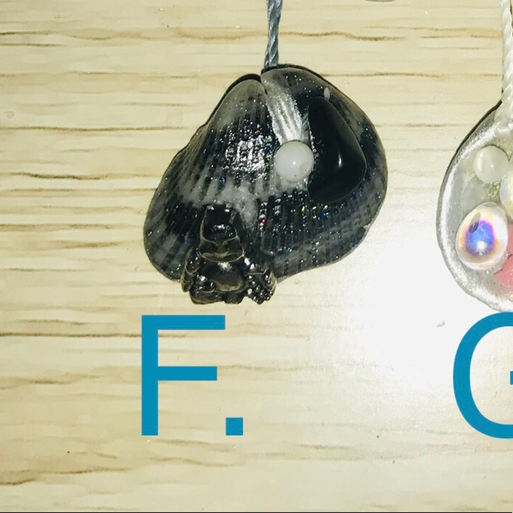 F: Authentic Dainty Seashell Necklace